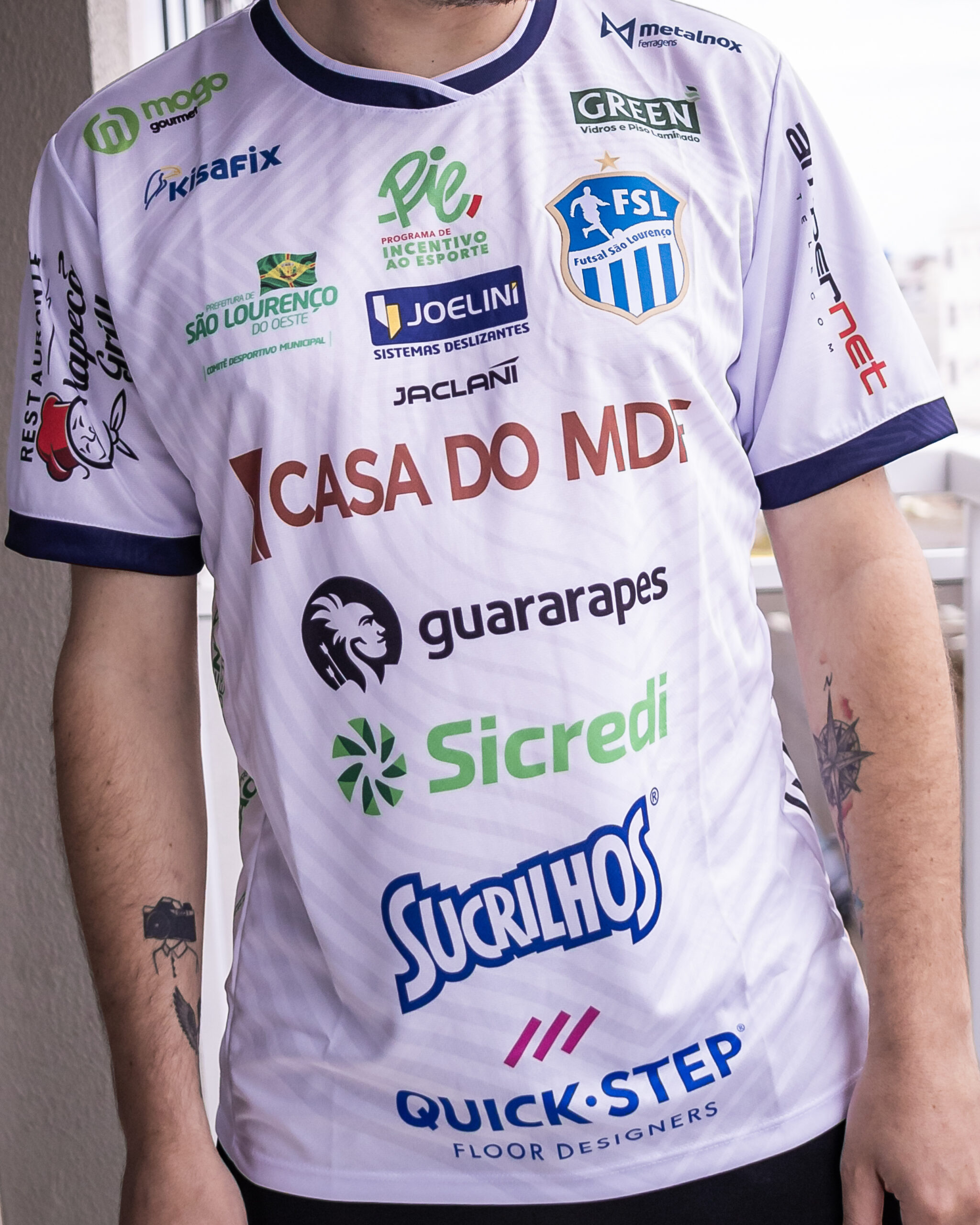 Camisa Oficial do FSL Branca